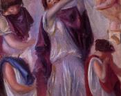 皮埃尔 奥古斯特 雷诺阿 : Scene Antique - Femmes aux Peplums